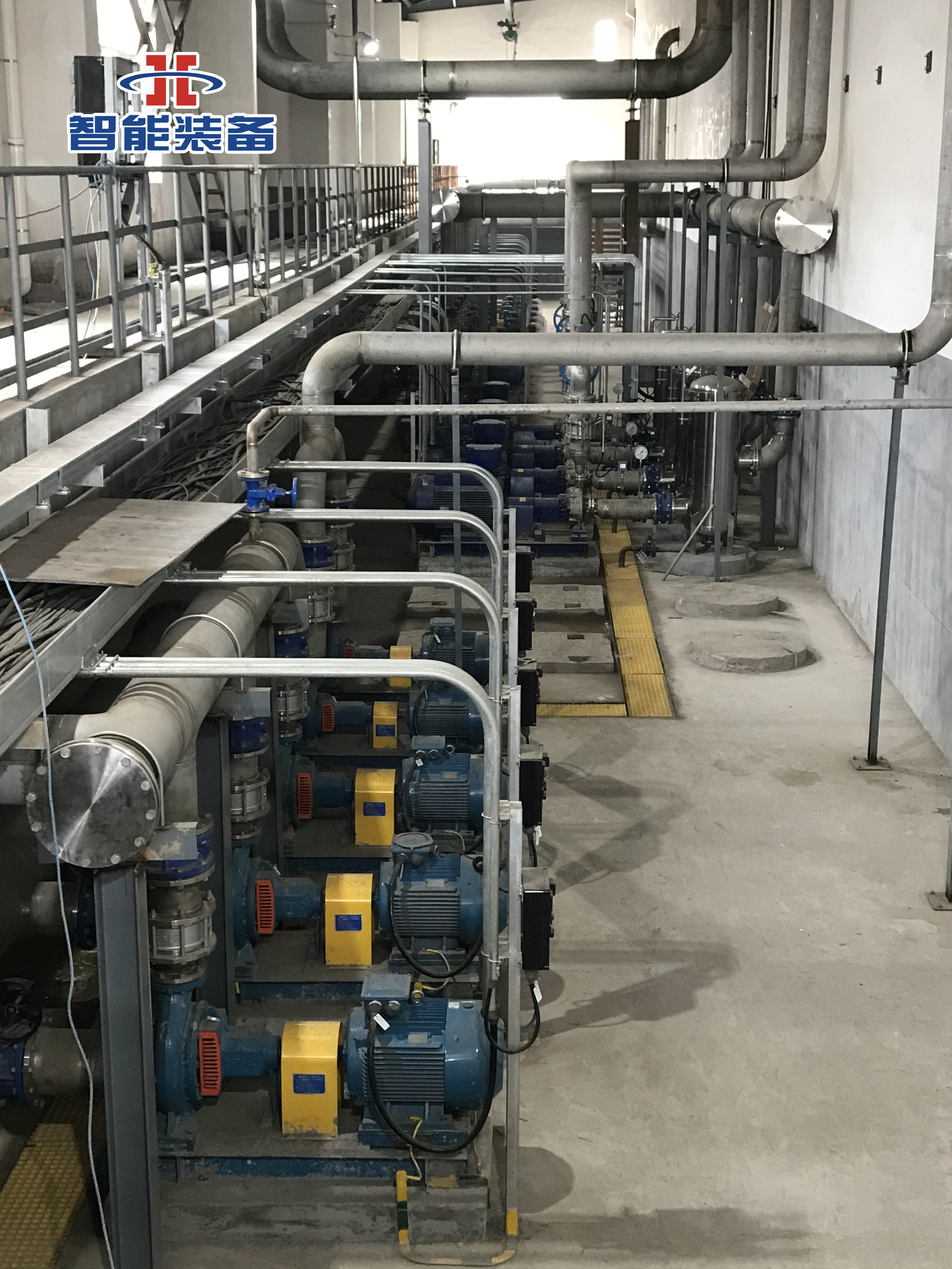 泵區儲水送水管道安裝